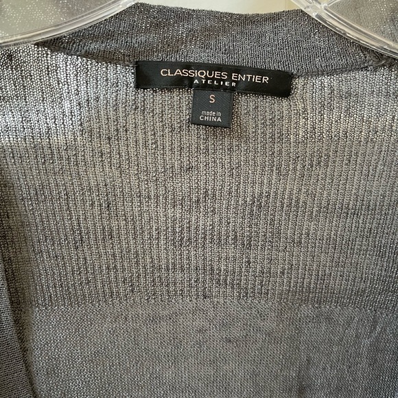 Classiques Entier Longline Linen Cardigan Size Small - Picture 4 of 8